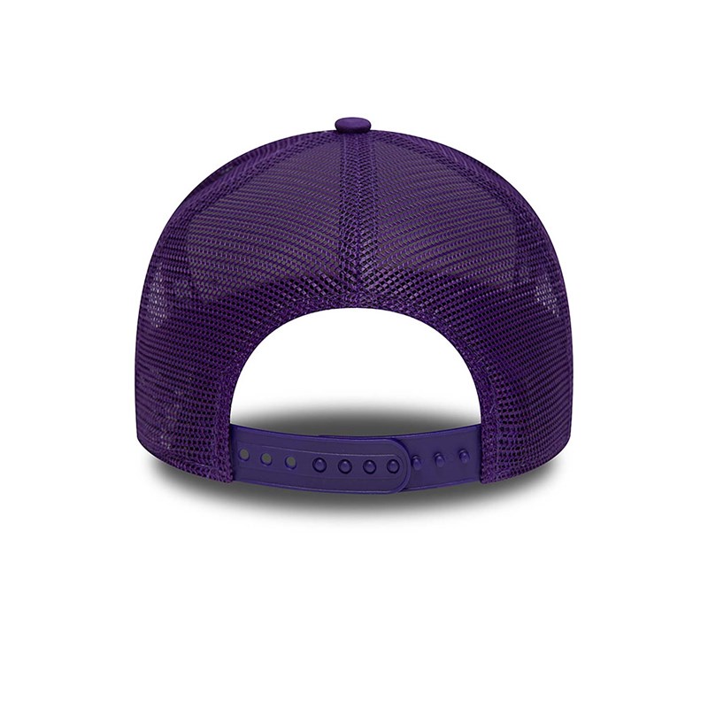 Gorras De Camionero New Era La Lakers League Champons A-frame Gorras Morados | NU9157084