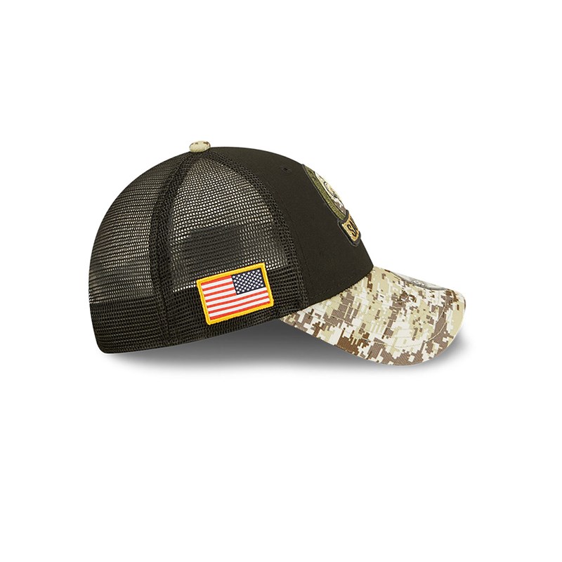 Gorras De Camionero New Era New Orleans Saints NFL Salute To Service Gorras Negros | HA6184395