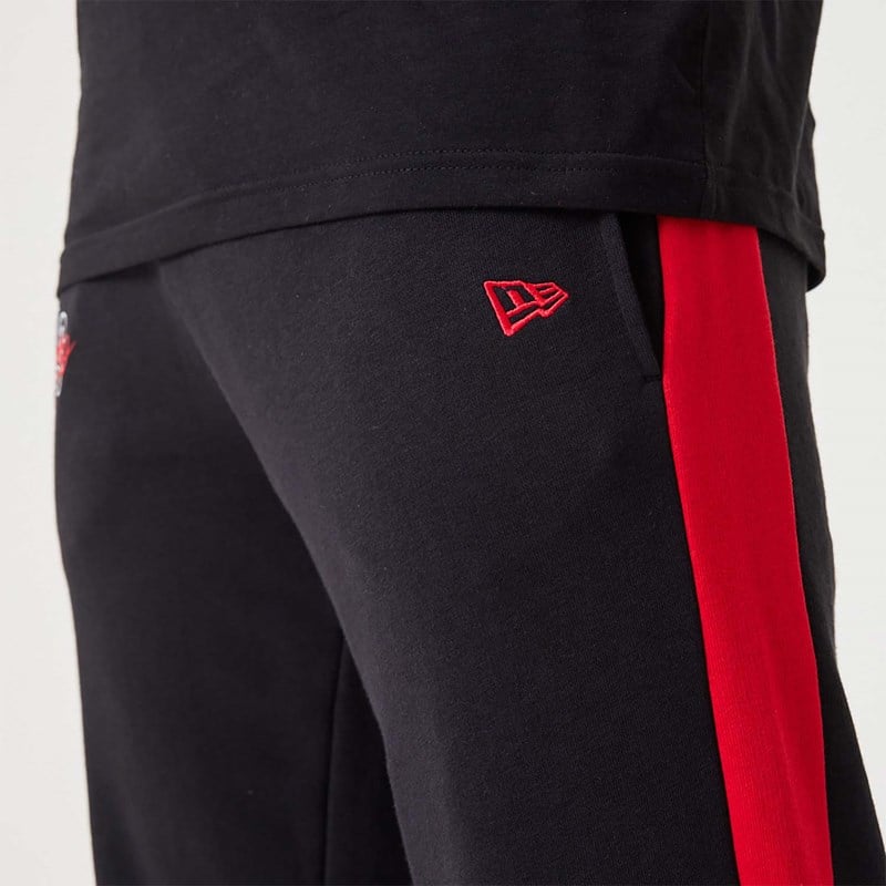 Pantalones Jogger New Era Chicago Bulls NBA Script Negros | HV5634809