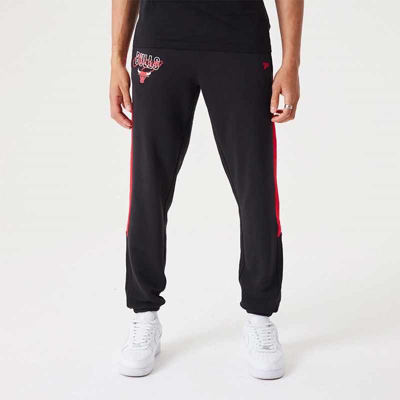 Pantalones Jogger New Era Chicago Bulls NBA Script Negros | HV5634809