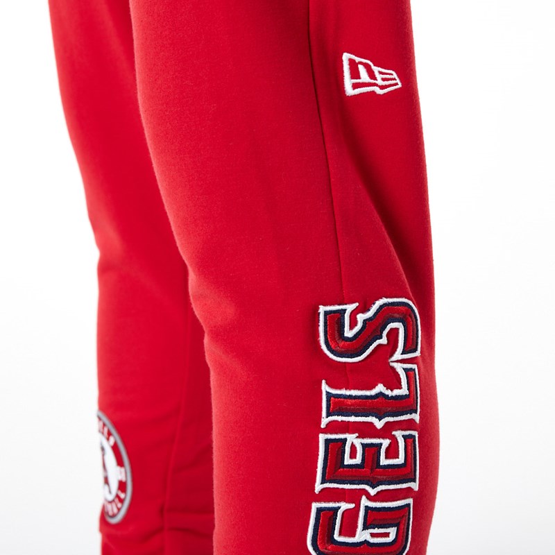 Pantalones Jogger New Era La Angels MLB Logo Select Rojos | YB1456392