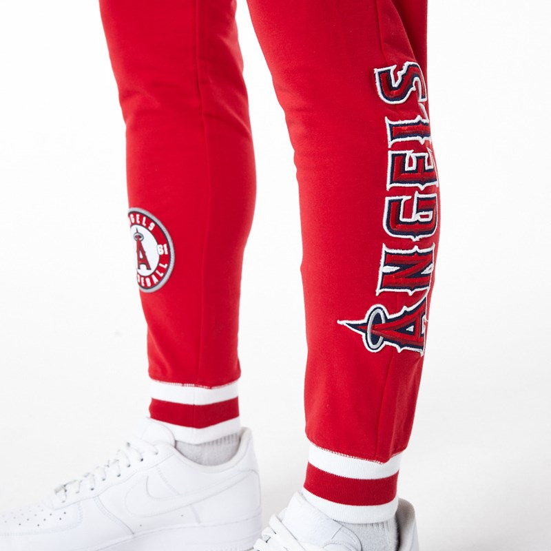 Pantalones Jogger New Era La Angels MLB Logo Select Rojos | YB1456392