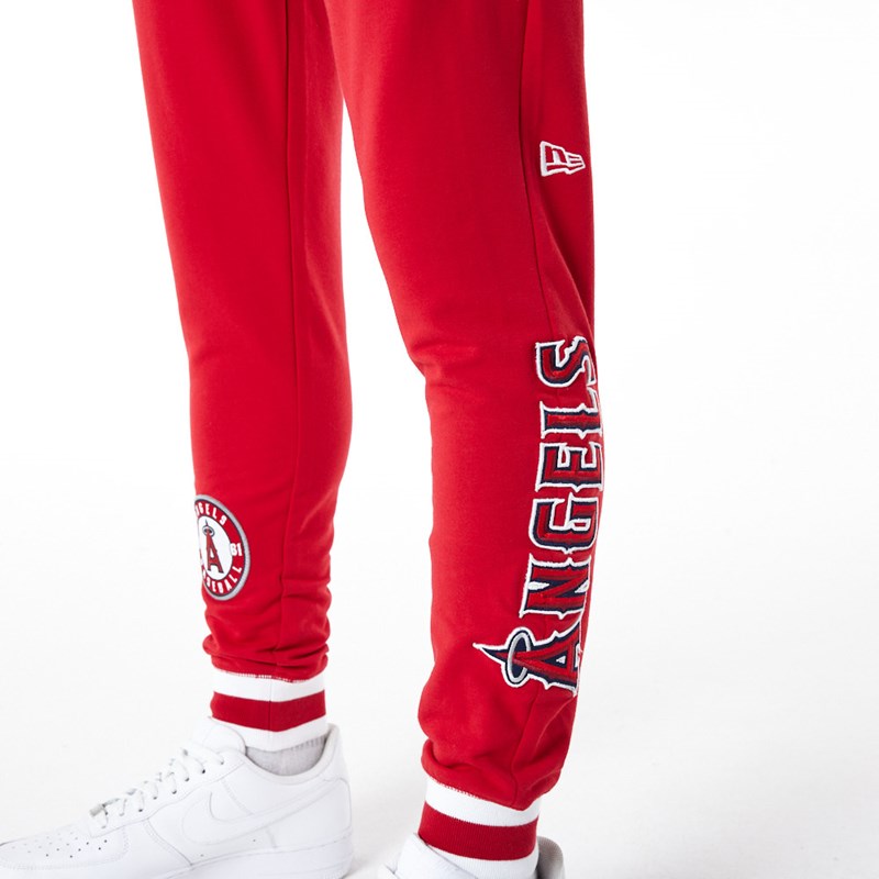 Pantalones Jogger New Era La Angels MLB Logo Select Rojos | YB1456392