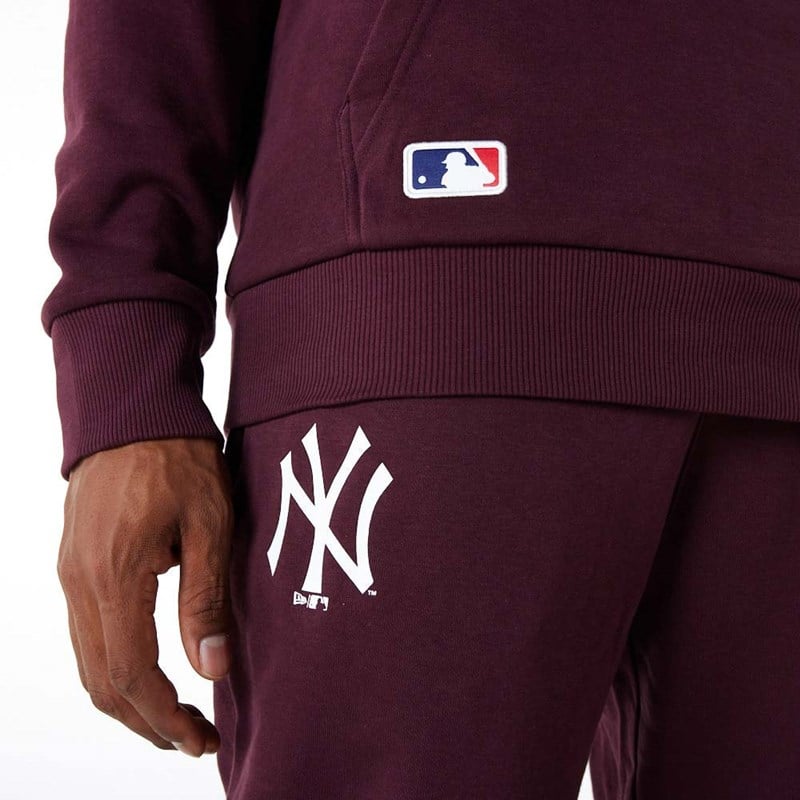 Pantalones Jogger New Era New York Yankees Team Logo Morados | KL2105936