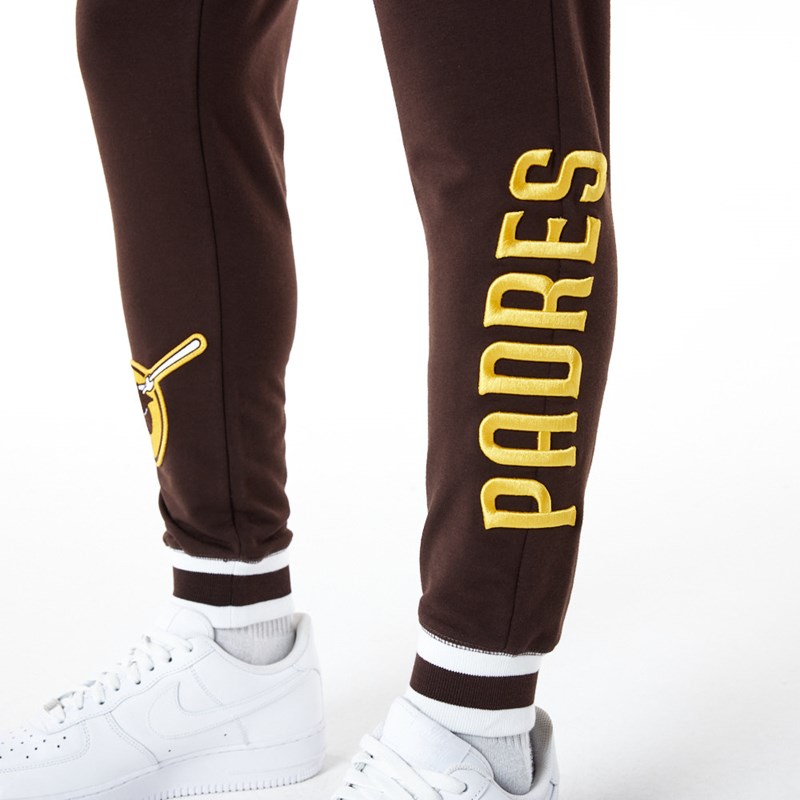 Pantalones Jogger New Era San Diego Padres MLB Logo Select Marrom | FT8260935