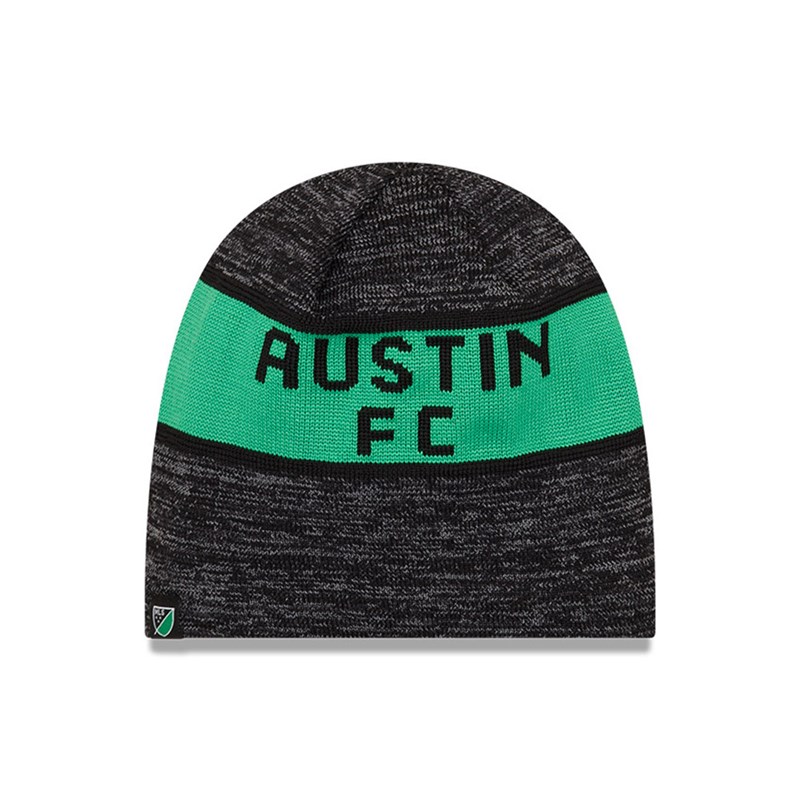 Prendas De Punto New Era Austin Fc Mls Kick Off Beanie Gorras Negros | NY3059817