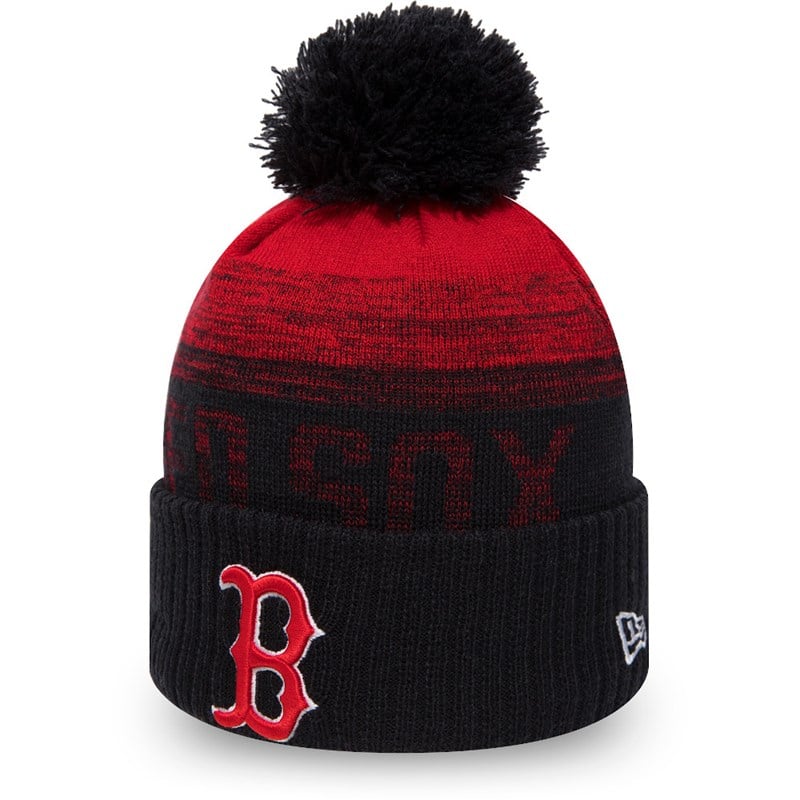 Prendas De Punto New Era Boston Sox Ombre Bobble Beanie Gorras Azules | VU4069182