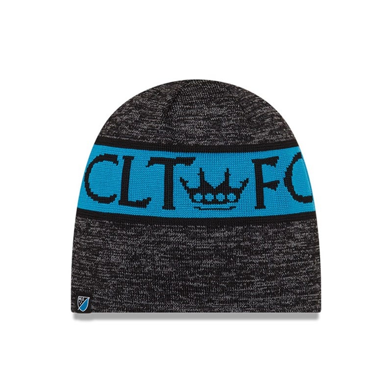 Prendas De Punto New Era Charlotte Fc Mls Kick Off Beanie Gorras Negros | GT6134287