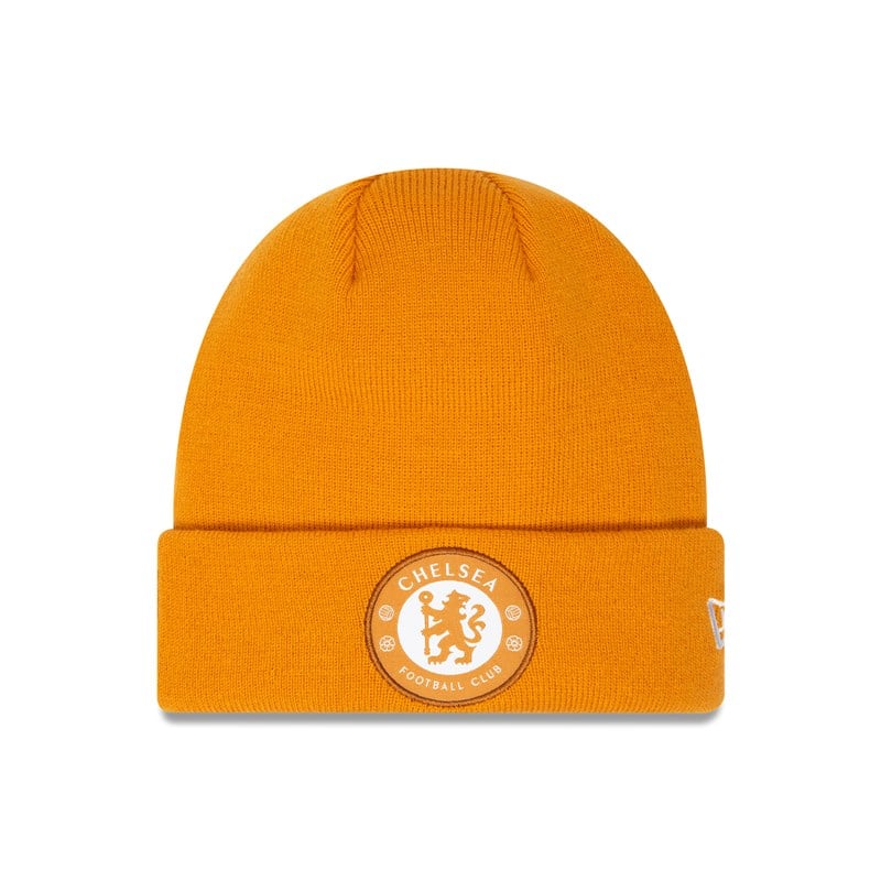 Prendas De Punto New Era Chelsea Fc Seasonal Medium Cuff Beanie Gorras Naranjas | SH5678319