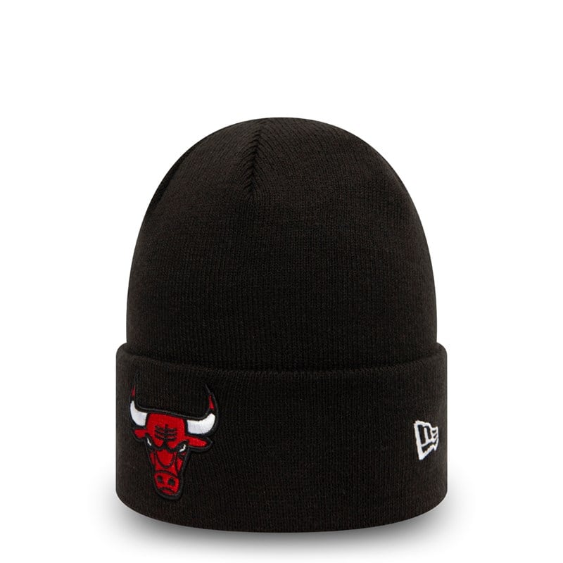 Prendas De Punto New Era Chicago Bulls Essential Cuff Beanie Gorras Negros | WF5081694