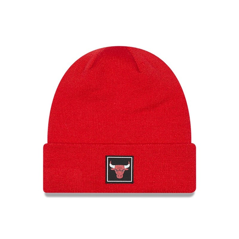 Prendas De Punto New Era Chicago Bulls Team Beanie Gorras Rojos | OG6719234