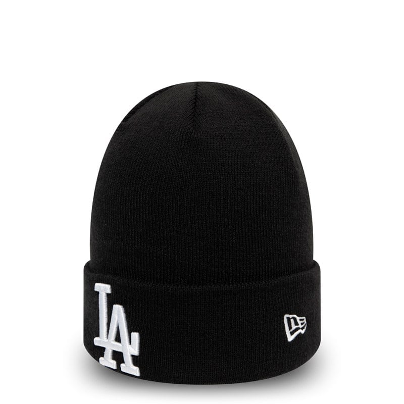 Prendas De Punto New Era La Dodgers Essential Cuff Beanie Gorras Negros | WN3614852