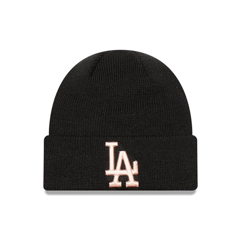 Prendas De Punto New Era La Dodgers League Essential Infant Beanie Gorras Negros | VX6193270