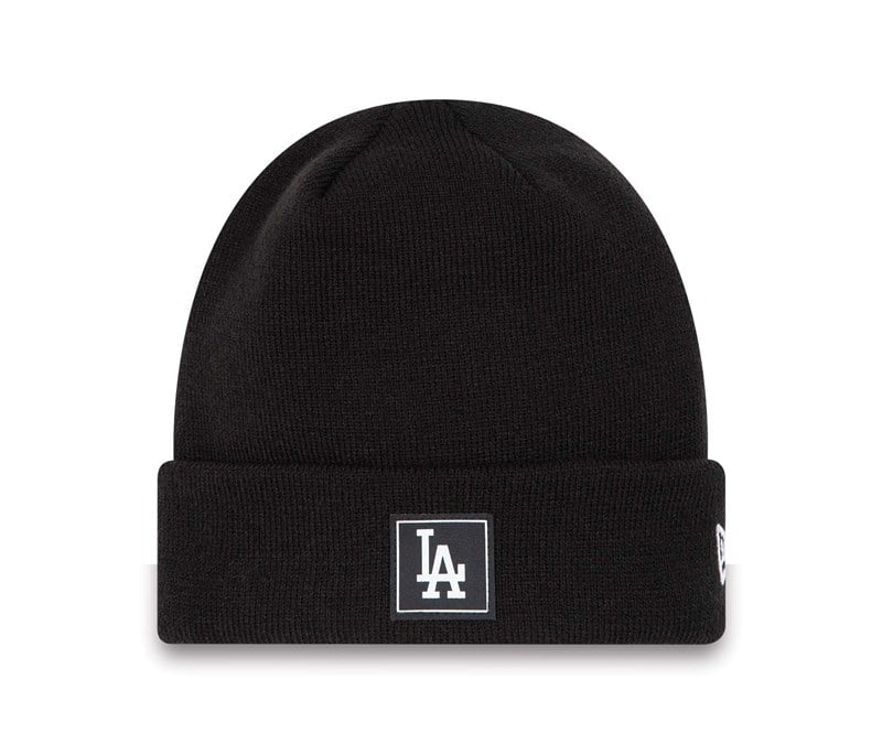 Prendas De Punto New Era La Dodgers Team Cuff Beanie Gorras Negros | NI6821073