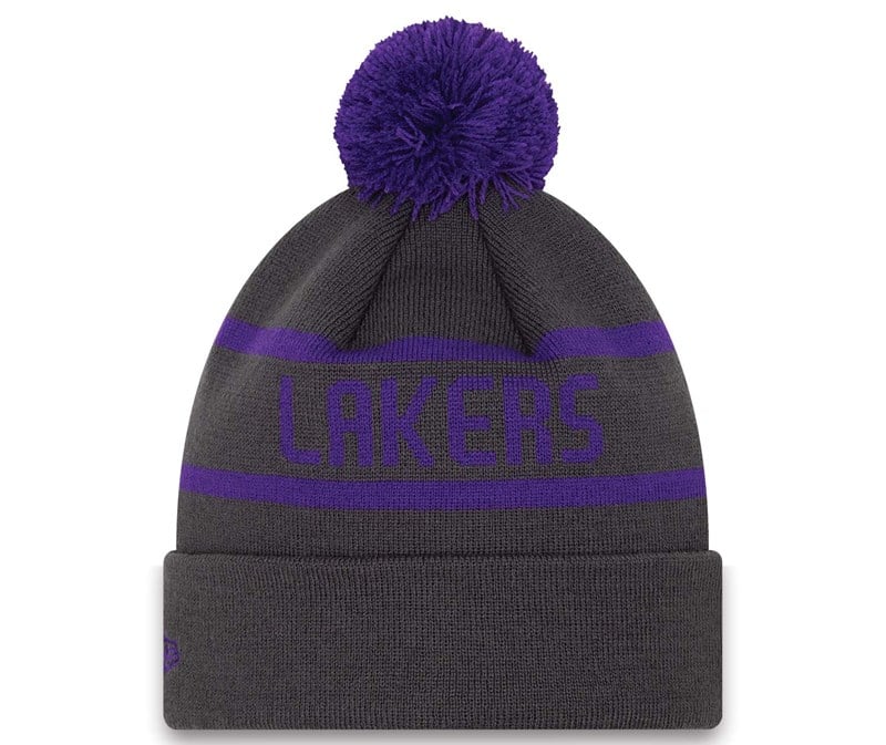 Prendas De Punto New Era La Lakers Jake Cuff Beanie Gorras Grises | VK2769048