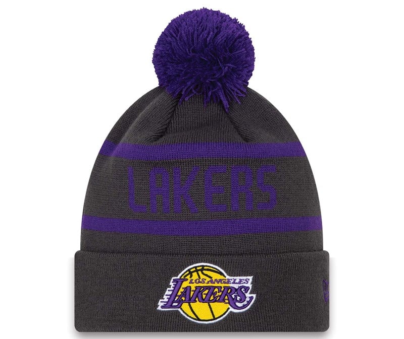 Prendas De Punto New Era La Lakers Jake Cuff Beanie Gorras Grises | VK2769048