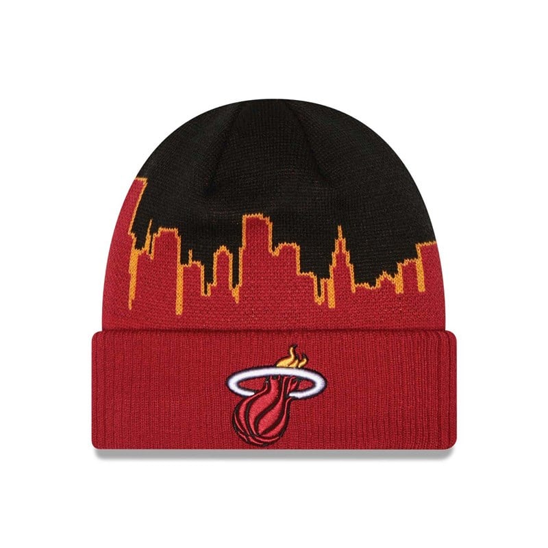 Prendas De Punto New Era Miami Heat NBA Tip Off 2022 Negros | TU9834207