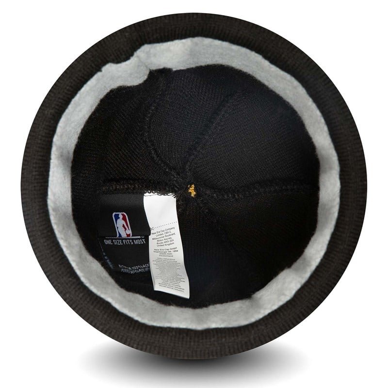 Prendas De Punto New Era NBA Paris Games Beanie Gorras Negros | PD9142876