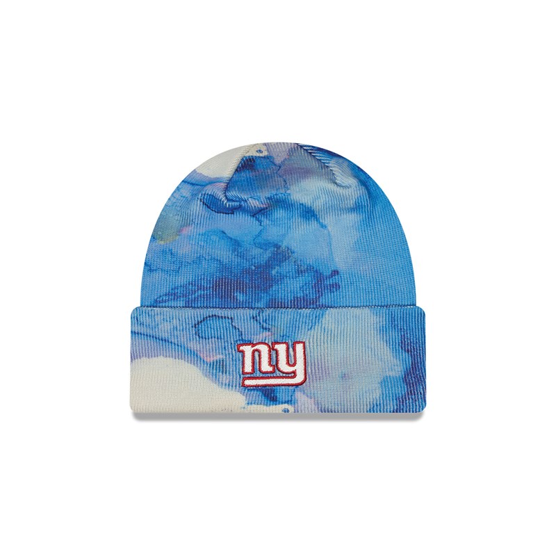 Prendas De Punto New Era New York Giants NFL Sideline Calming Beanie Gorras Azules | EK3149827