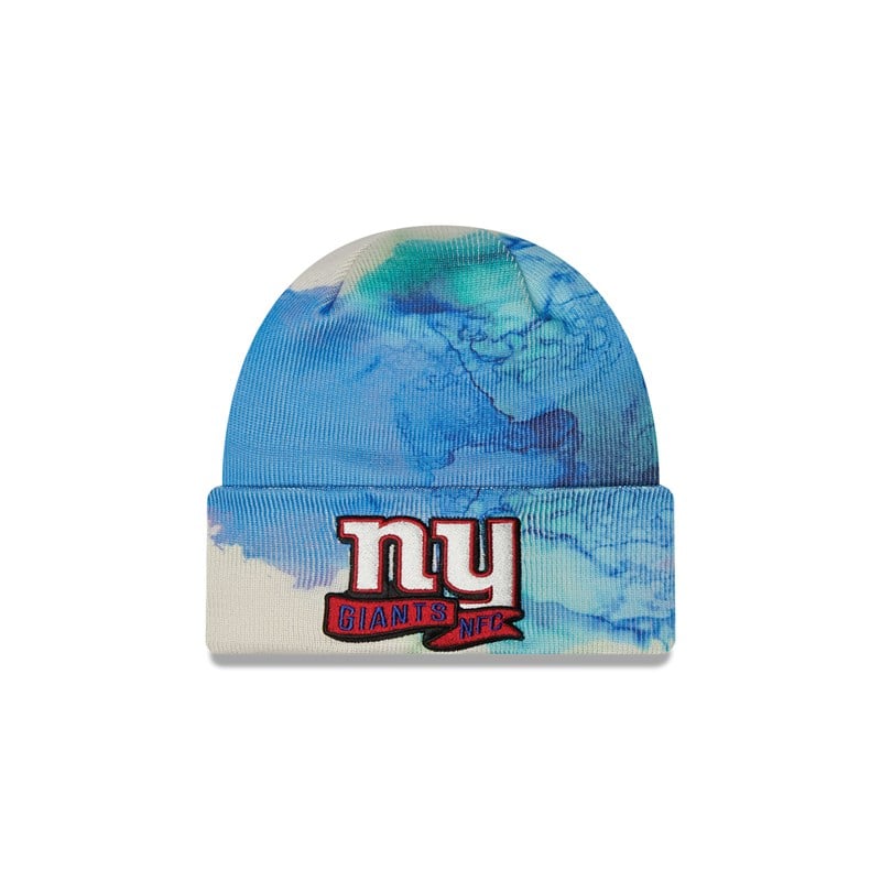 Prendas De Punto New Era New York Giants NFL Sideline Calming Beanie Gorras Azules | EK3149827