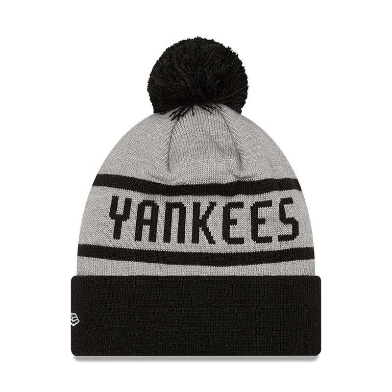 Prendas De Punto New Era New York Yankees Beanie Gorras Grises | AH1764098