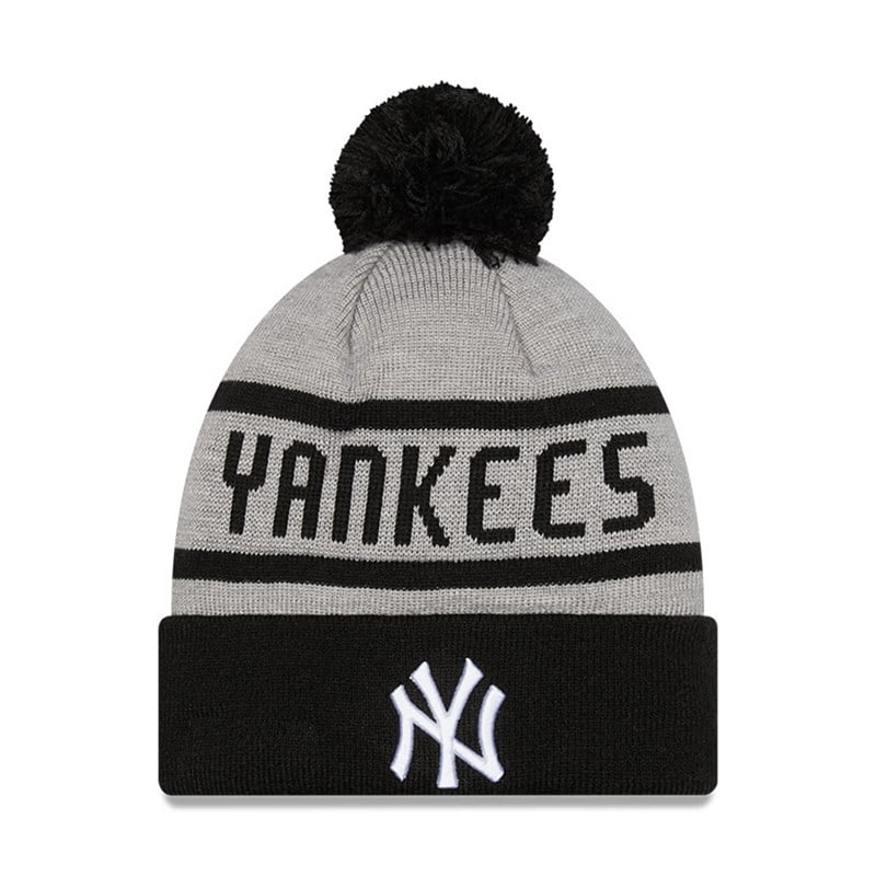 Prendas De Punto New Era New York Yankees Beanie Gorras Grises | AH1764098