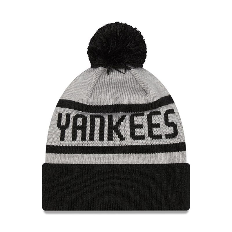 Prendas De Punto New Era New York Yankees Kids Beanie Gorras Grises | EQ4798653