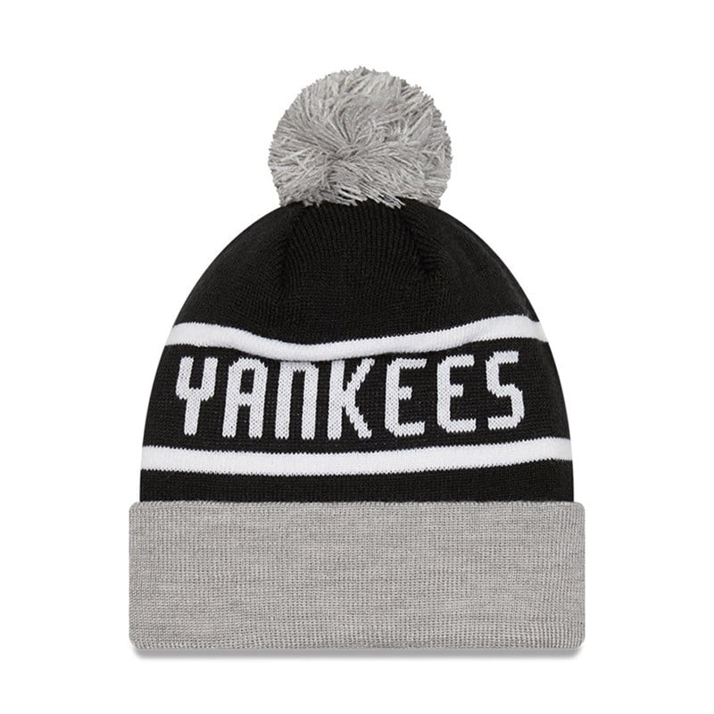 Prendas De Punto New Era New York Yankees Beanie Gorras Negros | MD2149378