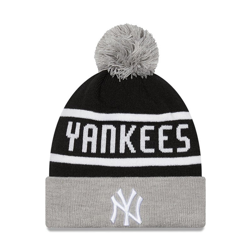 Prendas De Punto New Era New York Yankees Beanie Gorras Negros | MD2149378