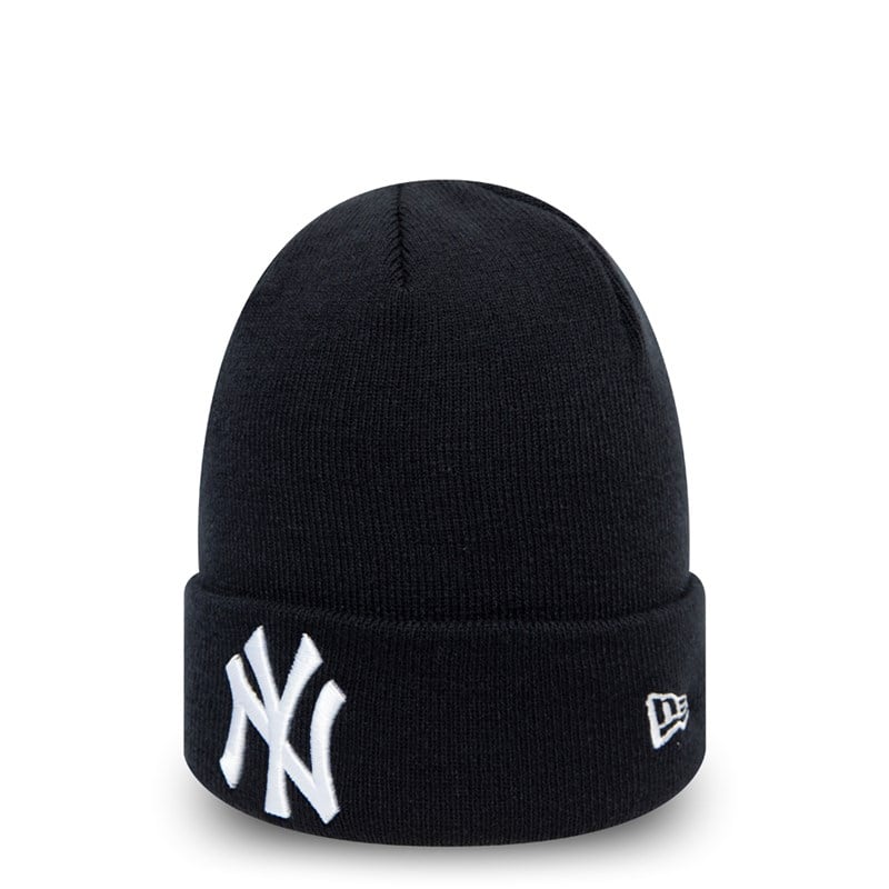 Prendas De Punto New Era New York Yankees Essential Cuff Beanie Gorras Azules | SK8650739