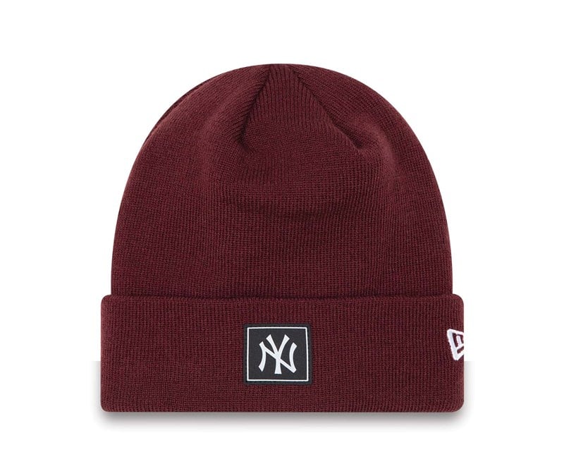 Prendas De Punto New Era New York Yankees Team Cuff Beanie Gorras Morados | UX3840275