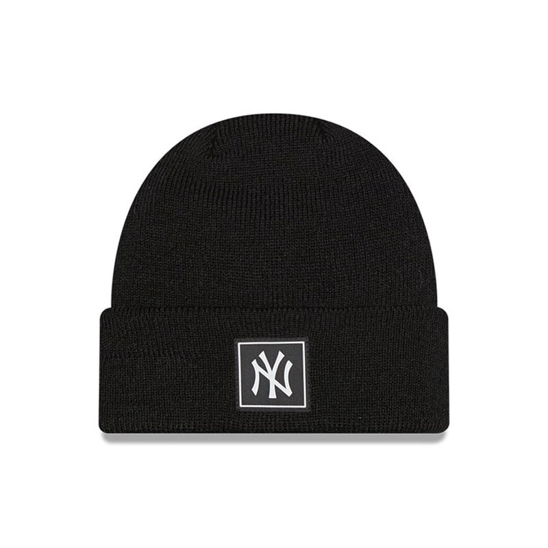 Prendas De Punto New Era New York Yankees Team Kids Beanie Gorras Negros | WI4926850