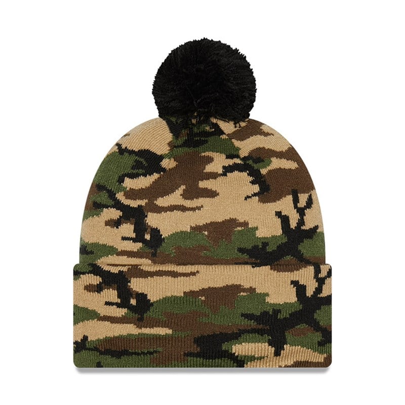 Prendas De Punto New Era Tottenham Hotspur Bobble Beanie Gorras Camuflados | KZ9735618