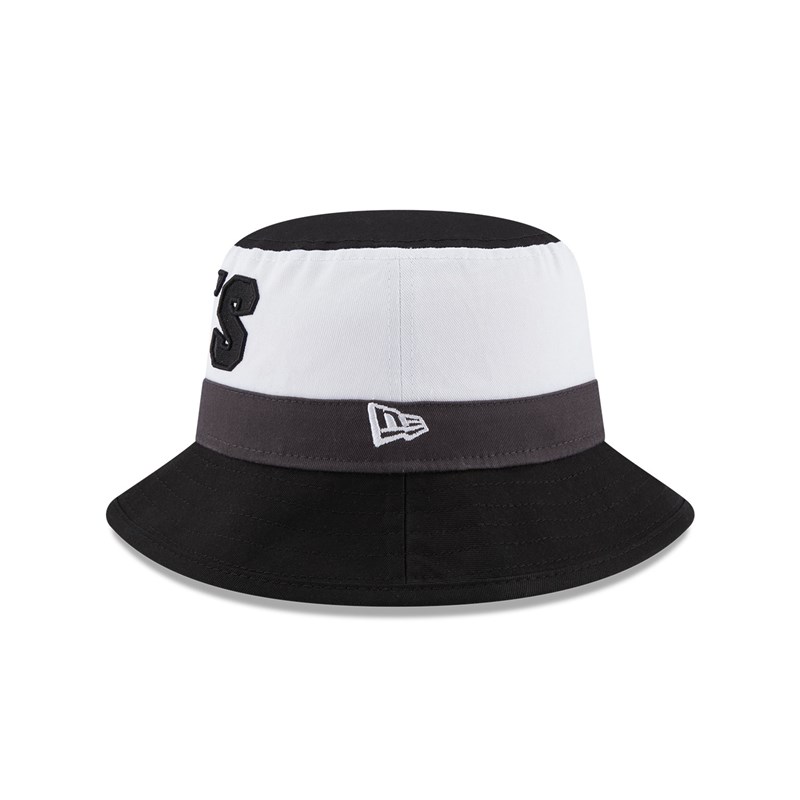 Sombreros De Pescador New Era Brooklyn Nets NBA Back Half Negros | IX5824109