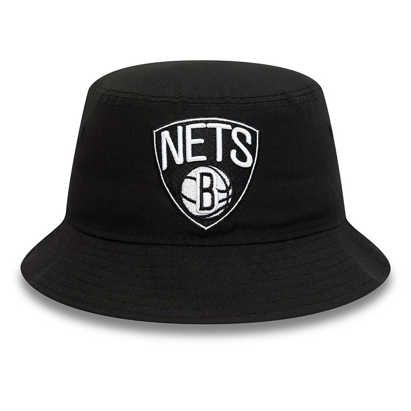 Sombreros De Pescador New Era Brooklyn Nets Print Infill Negros | PK0943785