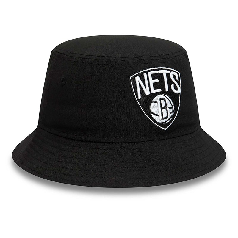 Sombreros De Pescador New Era Brooklyn Nets Print Infill Negros | PK0943785