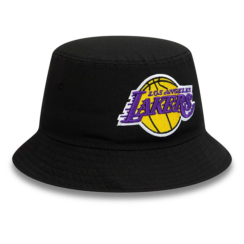 Sombreros De Pescador New Era La Lakers Print Infill Negros | RU7096145