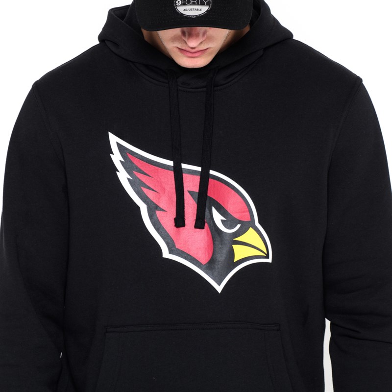 Sudadera Con Capucha New Era Arizona Cardinals Team Logo Negros | CK5127036