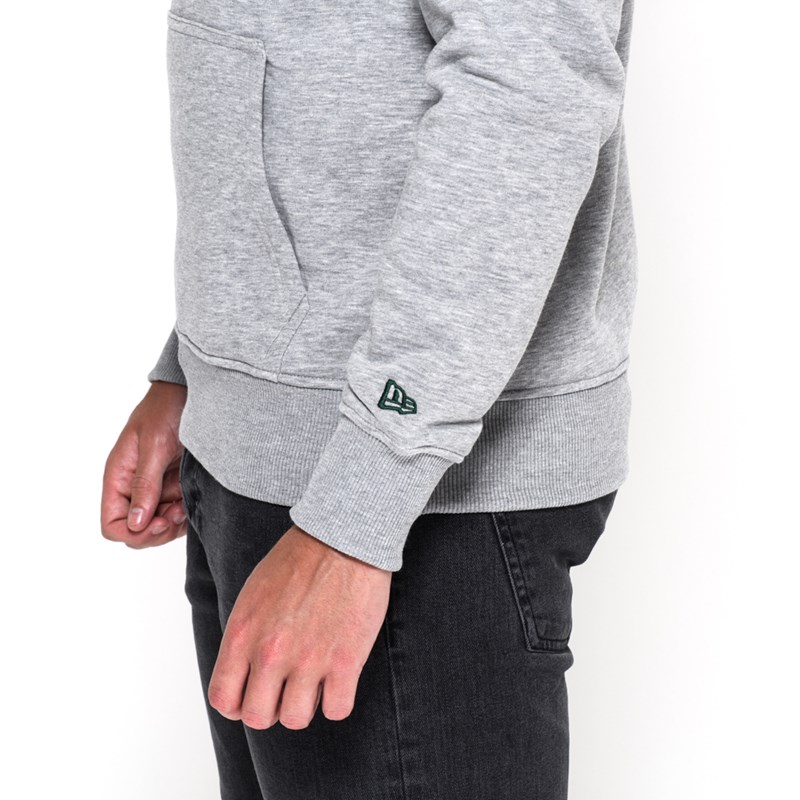 Sudadera Con Capucha New Era Bay Packers Team Logo Grises | JH2043196