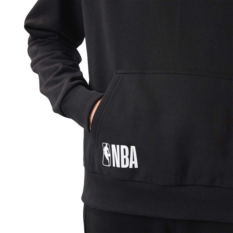 Sudadera Con Capucha New Era Brooklyn Nets NBA Team Logo Negros | OQ9736182