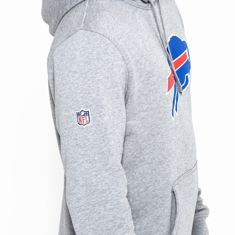 Sudadera Con Capucha New Era Buffalo Bills Pullover Team Logo Grises | UH2860457