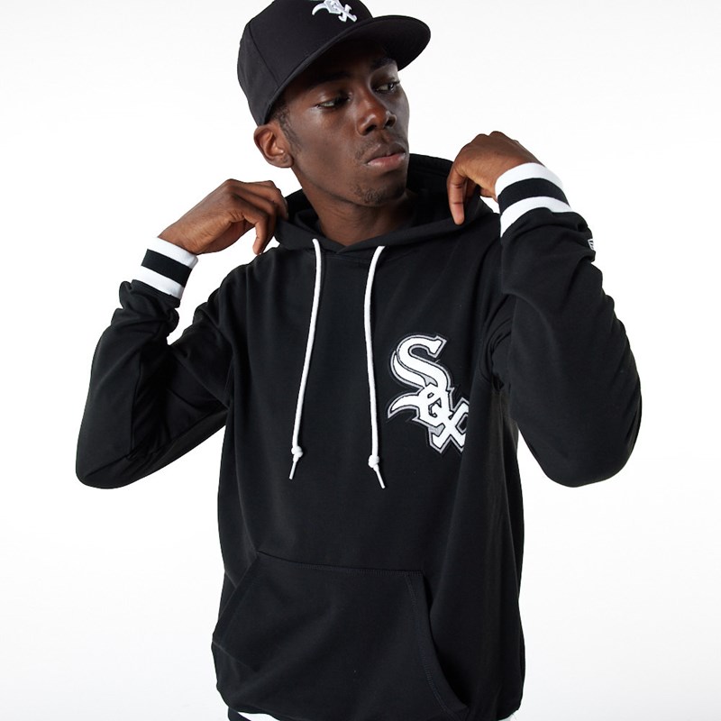 Sudadera Con Capucha New Era Chicago Sox MLB Logo Select Negros | BQ4926850