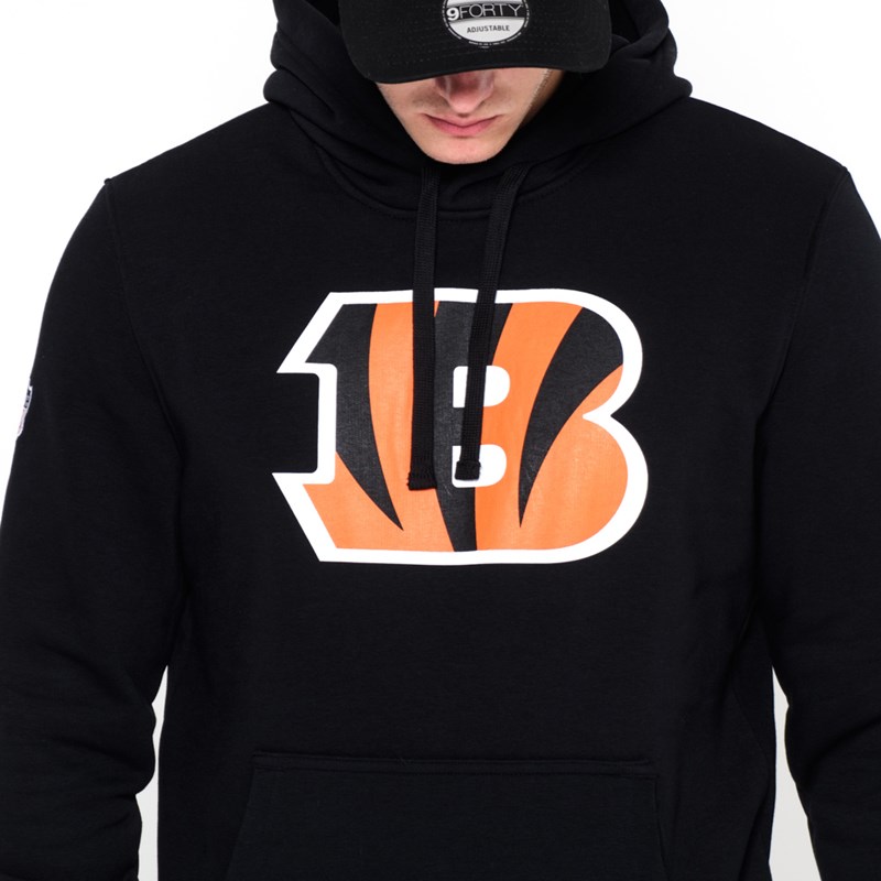 Sudadera Con Capucha New Era Cincinnati Bengals Team Logo Negros | IE2836079