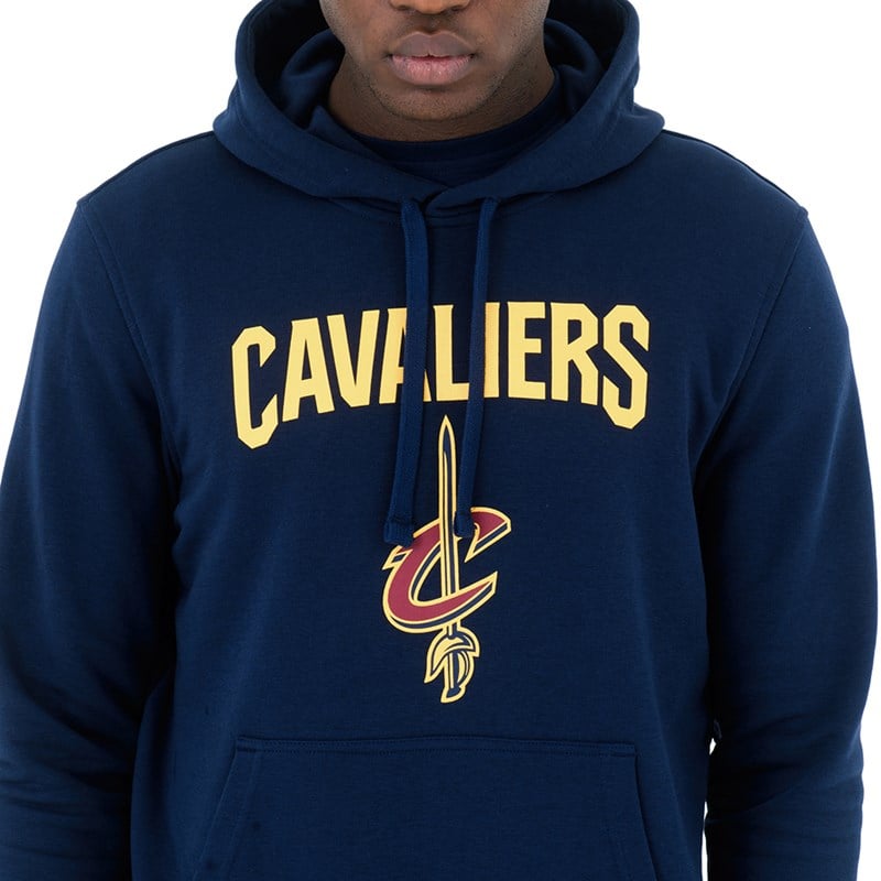 Sudadera Con Capucha New Era Cleveland Cavaliers Azules | UP0372648