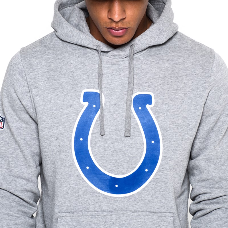 Sudadera Con Capucha New Era Indianapolis Colts Team Logo Grises | GS4138205