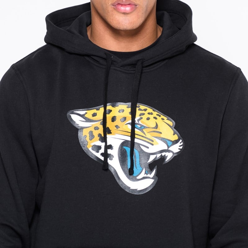 Sudadera Con Capucha New Era Jacksonville Jaguars Team Logo Negros | QS4962805