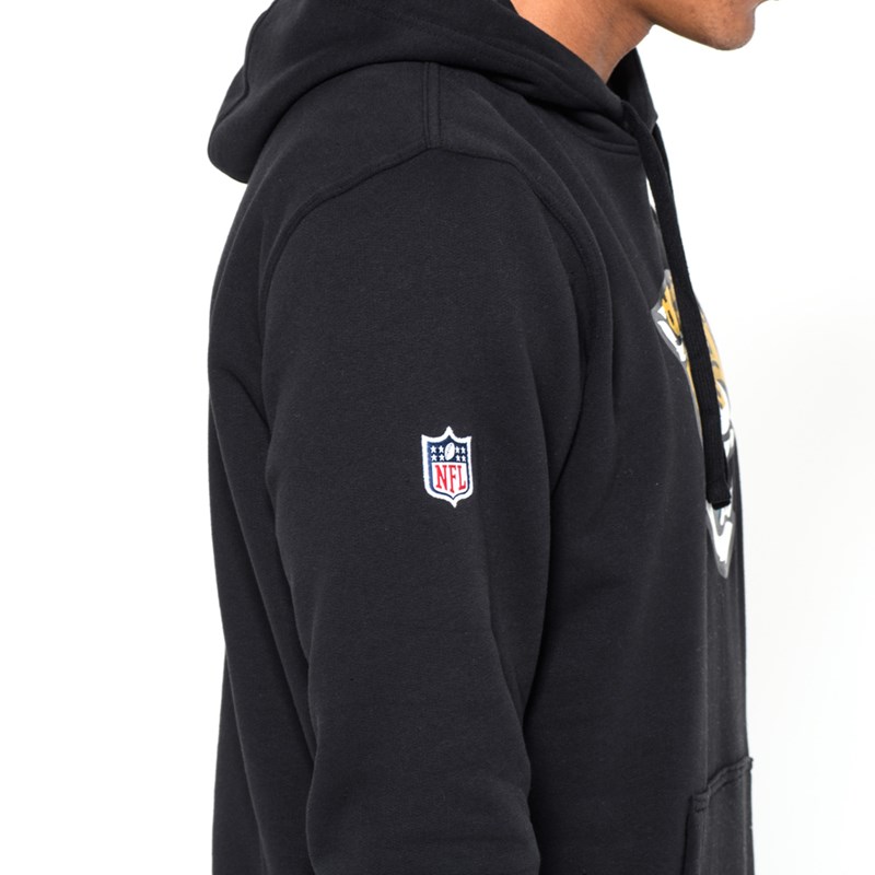 Sudadera Con Capucha New Era Jacksonville Jaguars Team Logo Negros | QS4962805