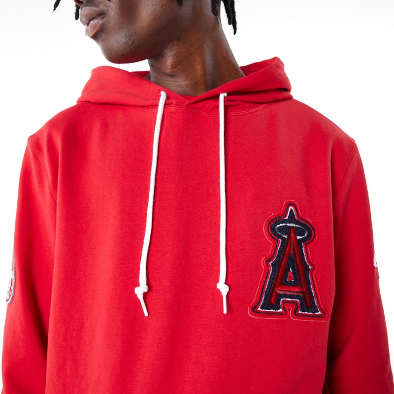 Sudadera Con Capucha New Era La Angels MLB Logo Select Rojos | IC9170648