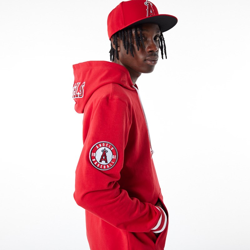 Sudadera Con Capucha New Era La Angels MLB Logo Select Rojos | IC9170648