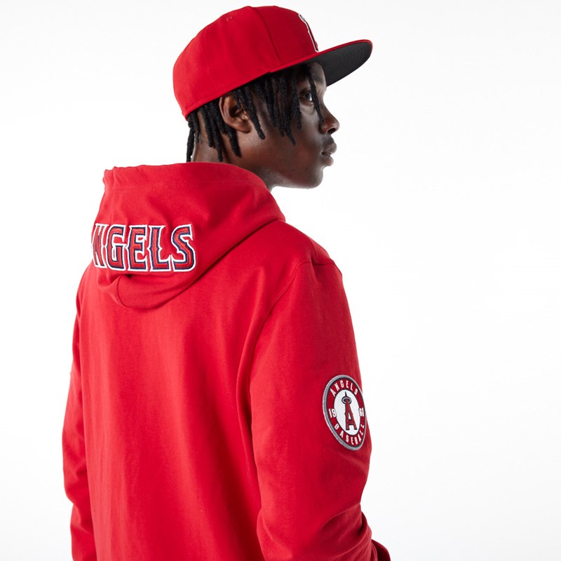 Sudadera Con Capucha New Era La Angels MLB Logo Select Rojos | IC9170648